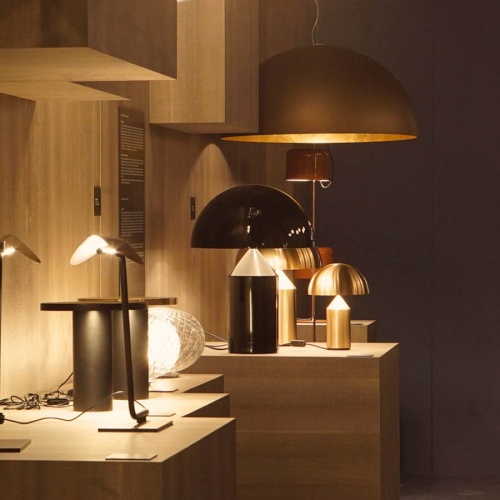 Настольная лампа Atollo Table Lamp gold H35 185363-22