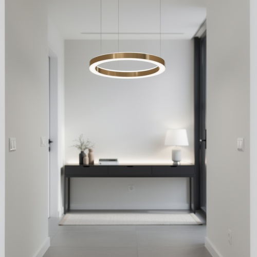 Подвесная люстра Light Ring Horizontal D100 Золотой 177926-22