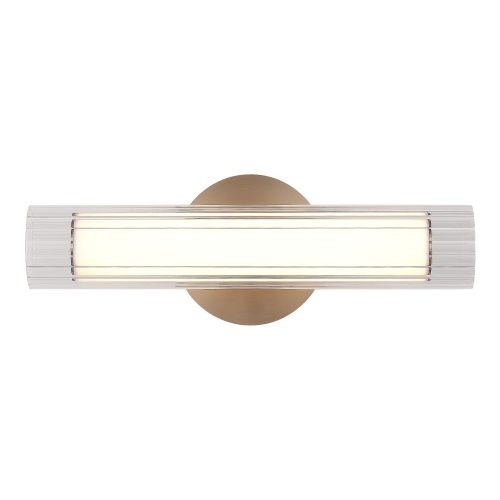 SL2010.121.01 Светильник настенный ST-Luce Никель/Белый, Прозрачный LED 1*7W 3000K/4000K ЭНФИС