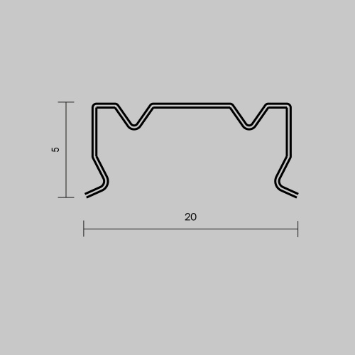 Комплектующие для профиля Led Strip 642076