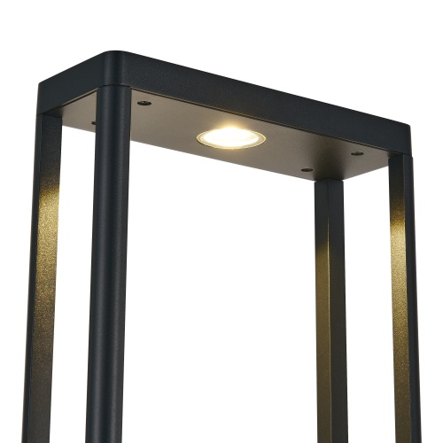 SL9534.405.01 Светильник уличный напольный ST-Luce черный/черный LED 1*9W 2700K ЭЛМА