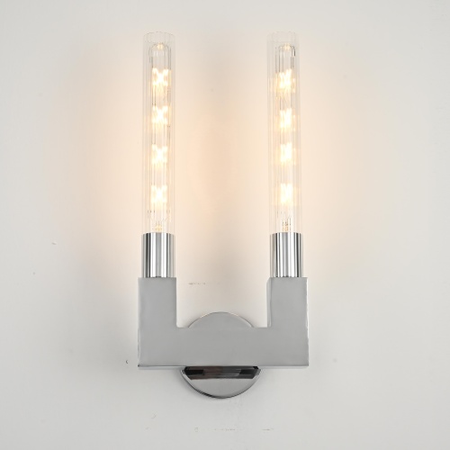 Бра CANELLE wall lamp DOUBLE Sconces Chrome 147875-22