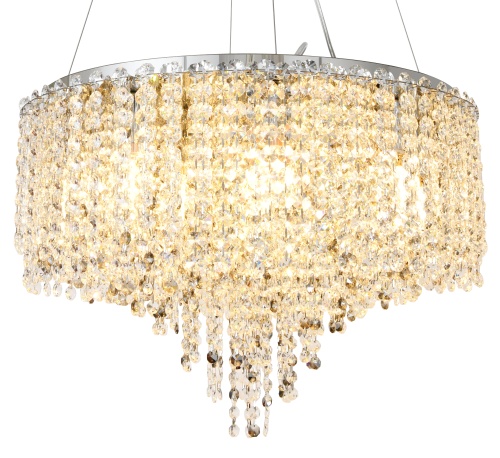 Люстра подвесная Stilfort 2187/09/12P серия Rain of Crystal / Рейн оф Кристал