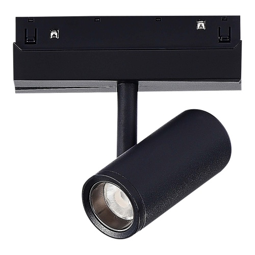 ST808.436.08 Магнитный трековый светильник Черный LED 1*8W 3000K 500Lm Ra>90 36° IP20 D42xH135 48VV СКАЙЛАЙН 48V