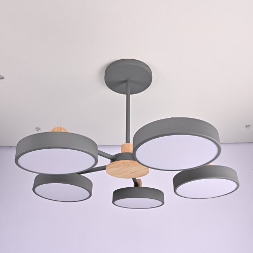 Потолочная люстра MOVE 5 Gray 178249-26