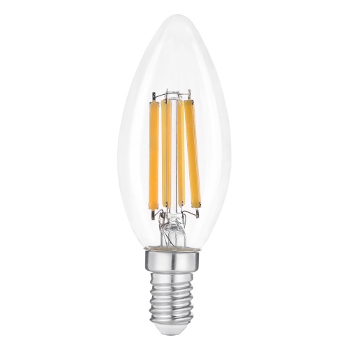 Светодиодная лампа E14 candles мощность 7W 2700K Transparent от ImperiumLoft 243956-26