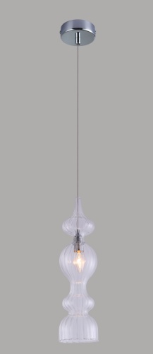 Светильник подвесной Crystal Lux IRIS SP1 A TRANSPARENT