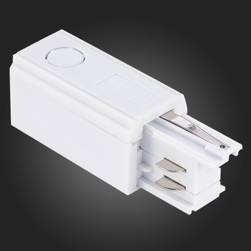 ST030.509.10R Правый Токоподвод для трехфазного шинопровода ST-Luce Белый ТРЭЙС