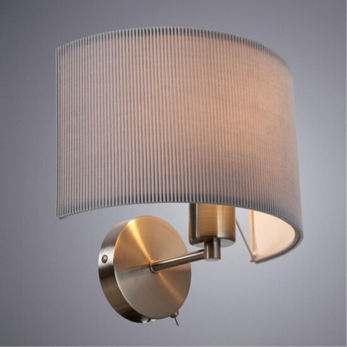 Бра Arte lamp A1021AP-1SS СВЕТИЛЬНИК НАСТЕННЫЙ