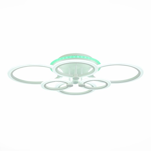SLE500552-06RGB Светильник потолочный Белый/Белый LED 1*132W RGB 8W 3000-6000K ЦЕРИНА