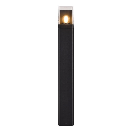 SL9016.405.01 Светильник уличный напольный ST-Luce черный/черный E27 1*15W САЙД