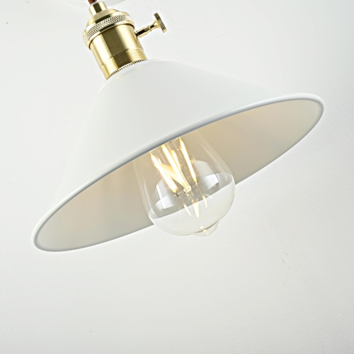 Бра с подвесным плафоном BRAID WALL White 167735-26