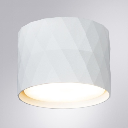 Накладной светильник Arte lamp A5552PL-1WH Светильник потолочный накладной FANG для GX53 Ø86x60мм белый IP20