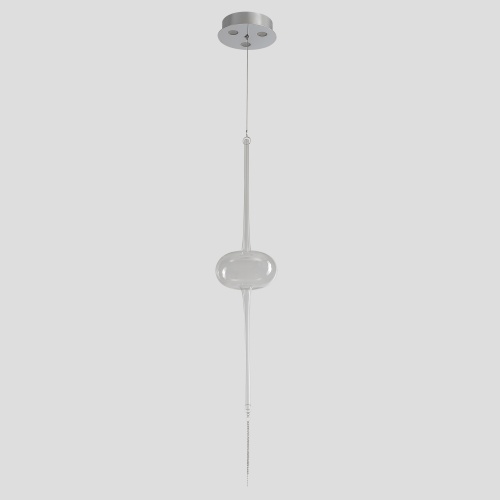 Светильник подвесной Crystal Lux GLASS SP3W LED CHROME