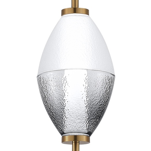 SL6130.403.15 Светильник подвесной ST-Luce Черный/Белый, Дымчатый LED 1*16W 3000K АЙС