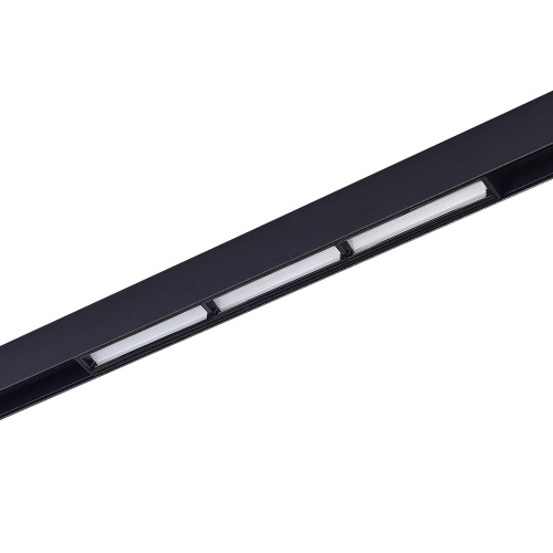 ST804.446.18 Магнитный трековый светильник Черный LED 1*18W 4000K 1 100Lm Ra>90 120° IP20 L330xW22xH СКАЙЛАЙН 48V