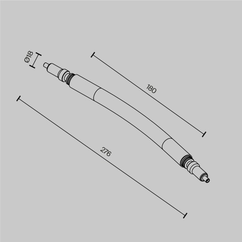 Комплектующие для систем освещения с токоведущими элементами Technical CA005FC-B