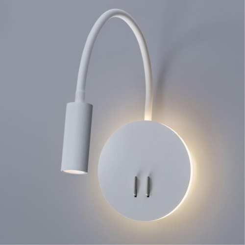 Бра Arte lamp A8231AP-1WH Светильник настенный ELECTRA 3x6Вт 550Lm 3000K Ø14 белый IP20