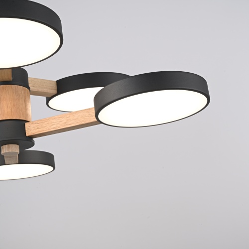 Люстра на штанге TURNA DBL L6 Black 229084-26