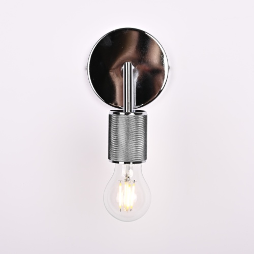 Бра RH Utilitaire Single Sconce Silver 123286-22