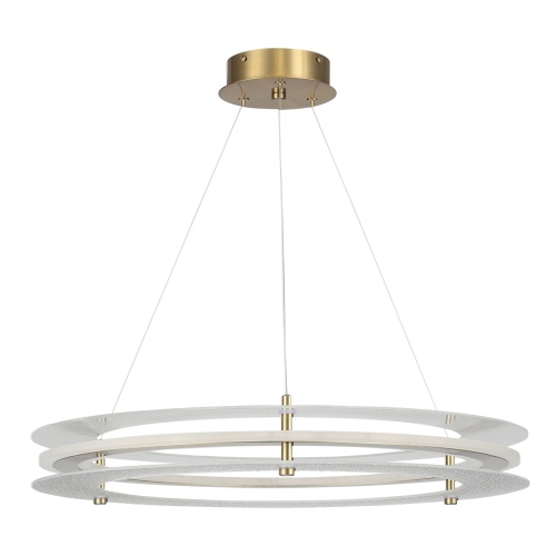 SL6245.203.01 Светильник подвесной ST-Luce золотистый/Прозрачный LED 1*40W 4000K ФЭГИ