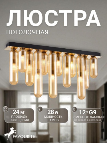 Потолочный светильник 4455-12P