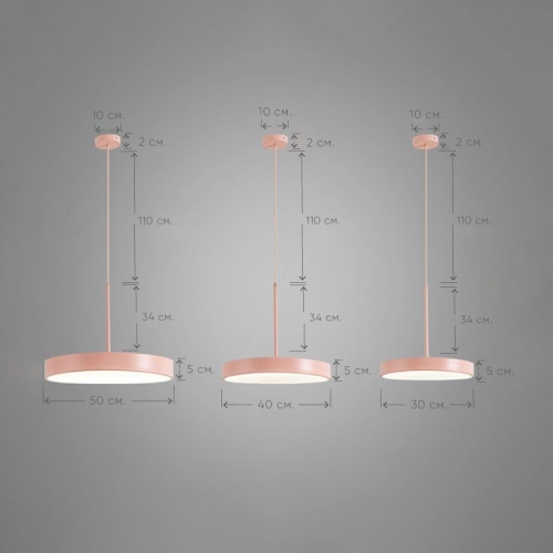 Подвесной светильник TURNA ONE D30 White by ImperiumLoft 183491-26