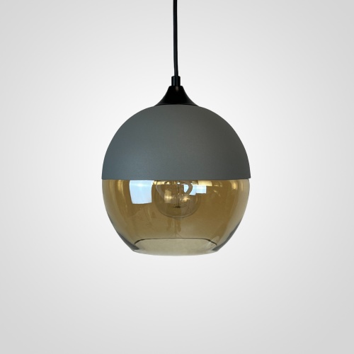 Подвесной светильник NORD C D20 Gray/Amber 190497-26