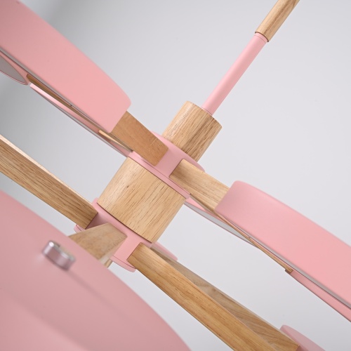 Люстра на штанге TURNA DBL L12 Pink 229083-26