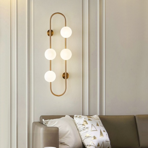 Настенное бра HOOP WALL H115 Gold 213736-26