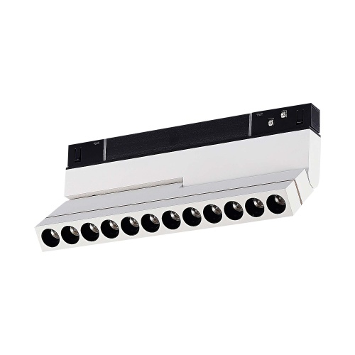 ST805.536.12 Магнитный трековый светильник Белый LED 1*12W 3000K 450Lm Ra>90 36° IP20 L220xW22xH117 СКАЙЛАЙН 48V