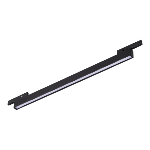ST665.436.08 Магнитный трековый светильник Черный LED 1*8W 3000K 250Lm Ra>80 100° IP20 L300xW10xH18 СУПЕР5
