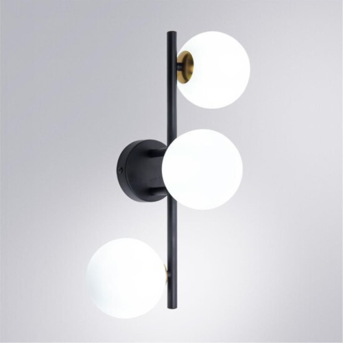 Настенно-потолочный светильник Arte lamp A2243PL-3BK СВЕТИЛЬНИК ПОТОЛОЧНЫЙ