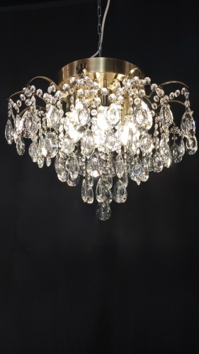 XE4039/6-500 AB+LED Люстра AMLighting (4039/6+6) (1)