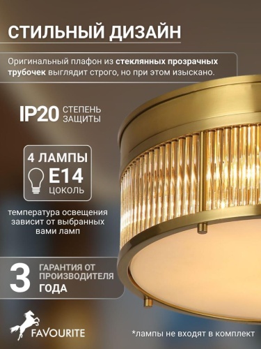 Потолочный светильник 2850-4C
