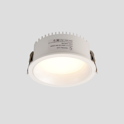 Светильник встраиваемый Crystal Lux CLT 529C105 WH 3000K