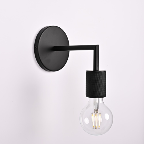 Бра RH Utilitaire Single Sconce Black 123284-22