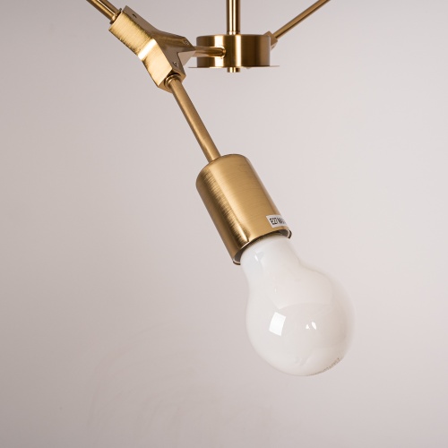 Люстра на штанге LATE D55 Gold 193585-26