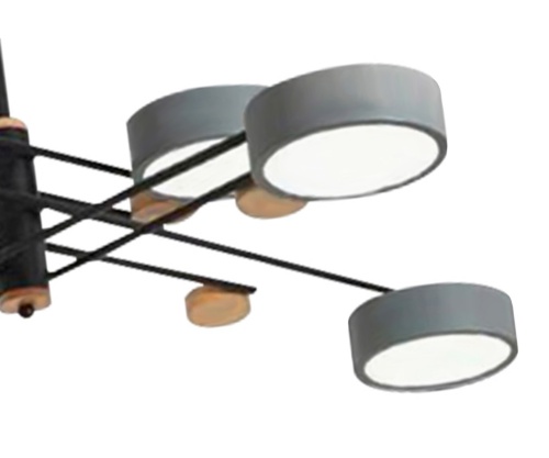 Люстра Kink Light Рапис серый Led 96W 07648-6,16(4000K)