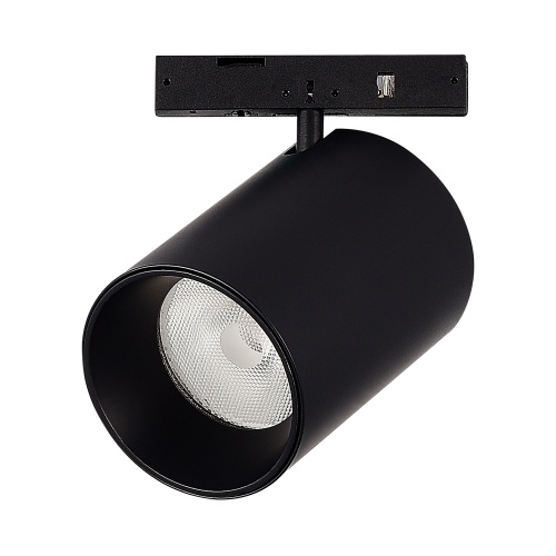 ST671.436.09 Магнитный трековый светильник Черный LED 1*9W 3000K 500Lm Ra>90 36° IP20 D45xH63 24V СУПЕР5