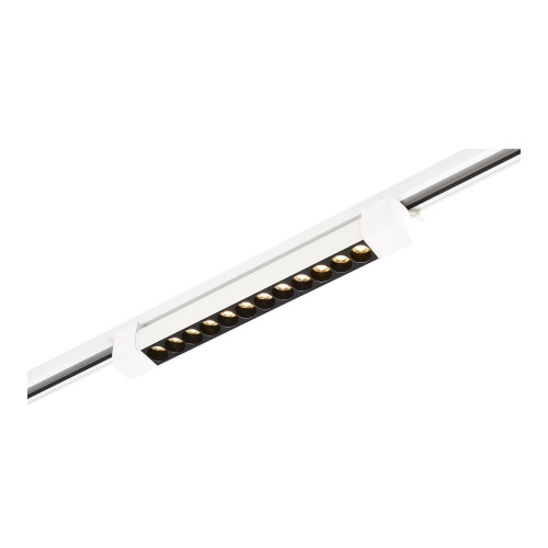 ST367.536.10 Св-к трек. Белый LED 1*10W 3000K 875Lm Ra90 24 IP20 L387xW49xH54 170-240VV БЭЙС