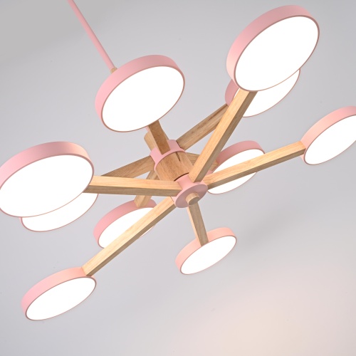 Люстра на штанге TURNA DBL L10 Pink 229082-26