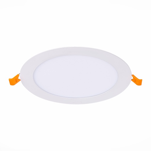 ST209.538.12 Св-к встр. Белый LED 1*12W 3000K 816Lm Ra80 110° IP20 D167xH18 90-265V Встраиваемые светильники