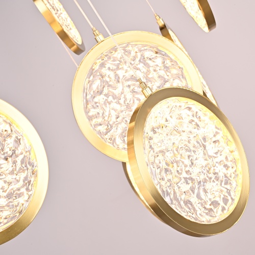 Дизайнерская подвесная люстра ЛУНА lighting collection D70 192915-26