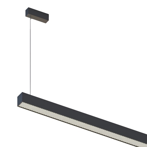ST612.433.32 Светильник подвесной Черный LED 1*35W 3000K 2167Lm 120° IP20 L1120xW50xH60 180-220V Подвесные светильники