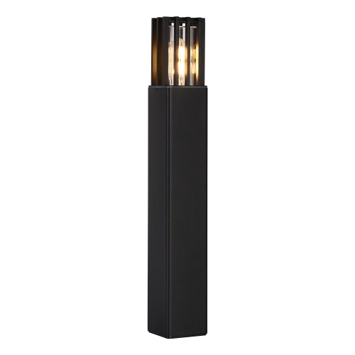 SL9018.405.01 Светильник уличный напольный ST-Luce черный/черный E27 1*15W РУМИ