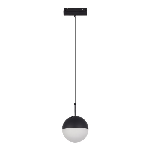 ST681.446.07 Магнитный трековый светильник Черный LED 1*7W 4000K Lm Ra90 120° IP20 D100xH- 48V СКАЙЛАЙН 48V