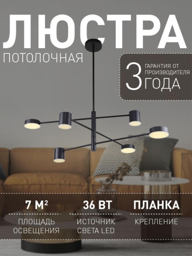 Потолочная люстра 3094-8P