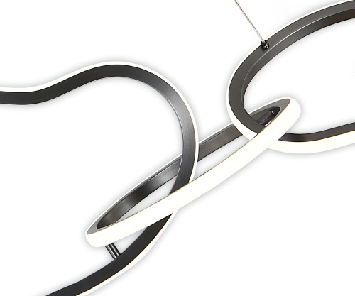 Люстра Kink Light Сена матовый никель Led 100W 07609-5AL,12