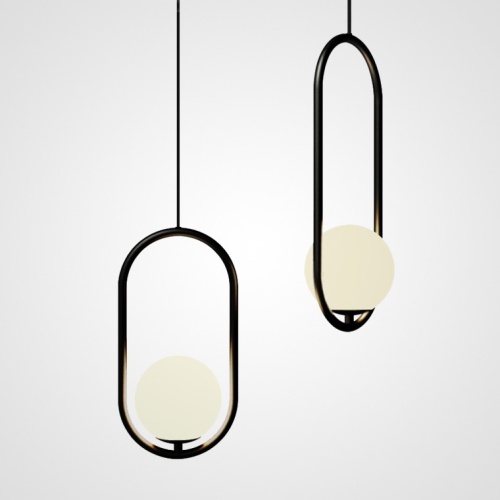 Подвесной светильник Matthew McCormick hoop 50 Silver MILA Pendant 179967-22